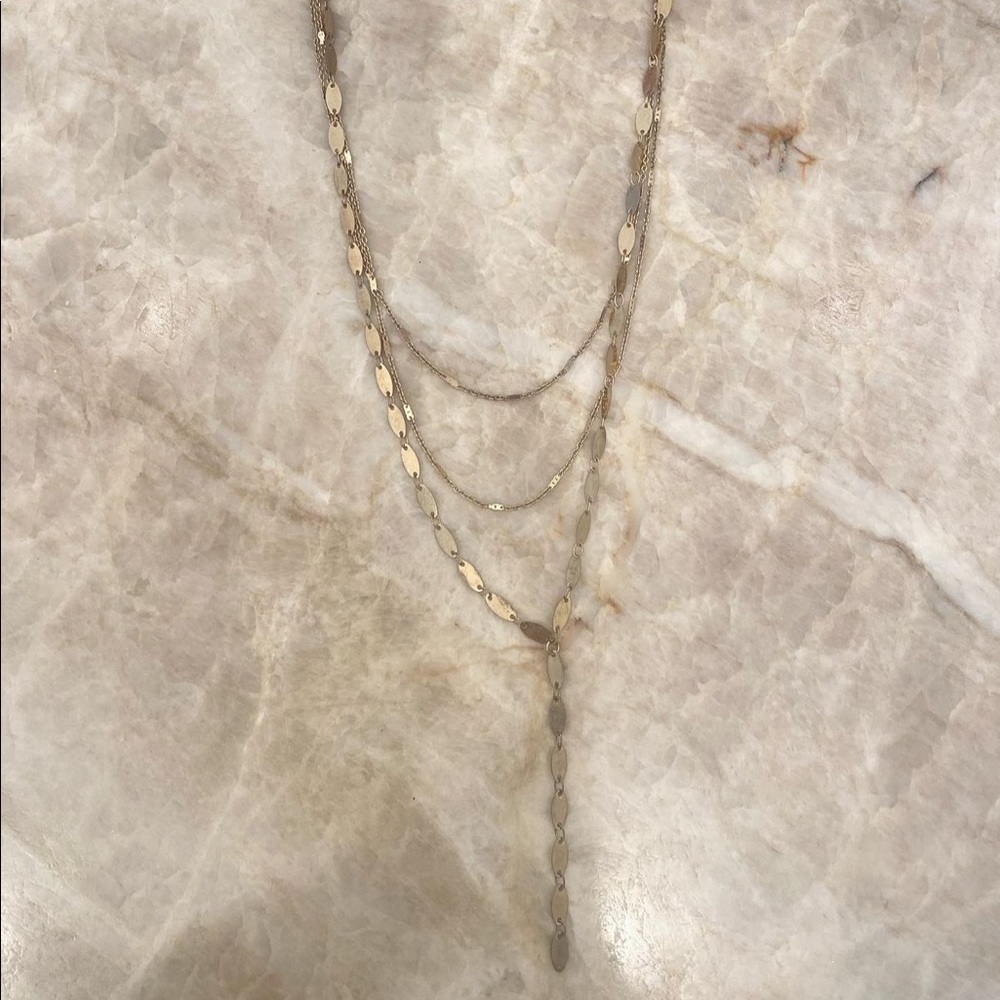 Gold necklace